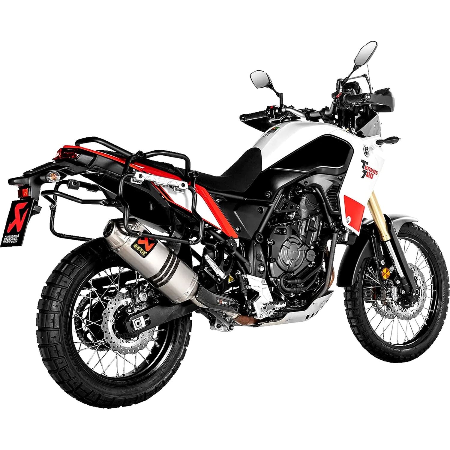 Akrapovic Titanium Line Slip On Silencer For Yamaha XTZ 690 Tenere 700 2019-2020